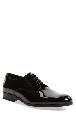 To Boot New York Aalborg Plain Toe Derby in Black Leather