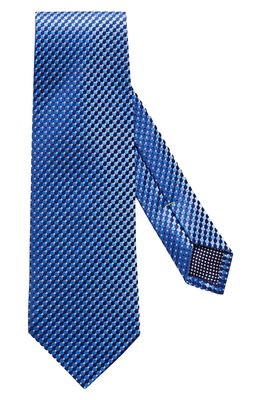 Eton Microdot Silk Tie in Navy