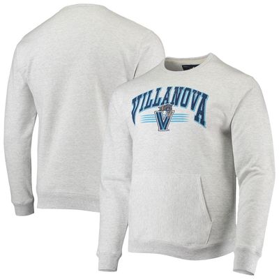 Men's League Collegiate Wear Heathered Gray Villanova Wildcats Upperclassman Pocket Pullover Sweatshirt in Heather Gray