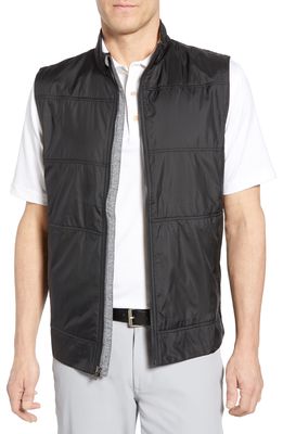 Cutter & Buck Stealth Quilted Vest in Black