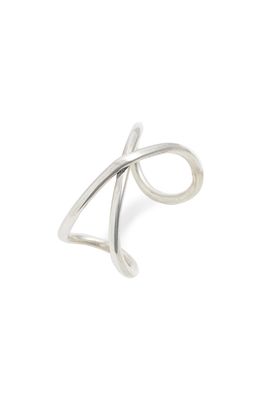 Nashelle Infinity Ring in Silver