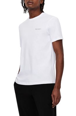 Armani Exchange Milano/New York Logo T-Shirt in White