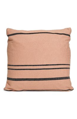 Morrow Soft Goods Luna Accent Pillow in Coral /Black