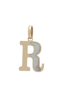 Stephanie Windsor Small Initial Pendant in Yellow Gold R