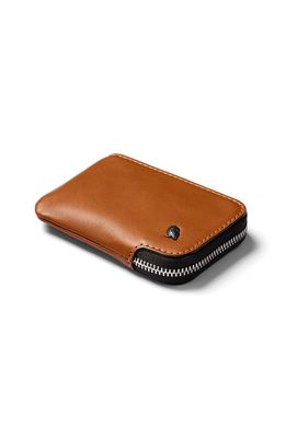 Bellroy Leather Card Pocket in Caramel