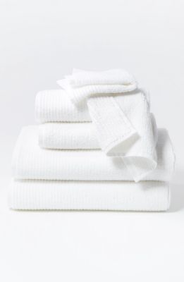 Coyuchi Temescal Organic Cotton Bath Towel in Alpine White