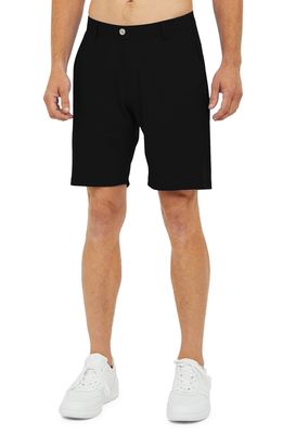 Redvanly Hanover Pull-On Shorts in Black