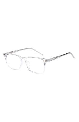 Fifth & Ninth 53mm Square Blue Light Blocking Glasses in Clear/Clear