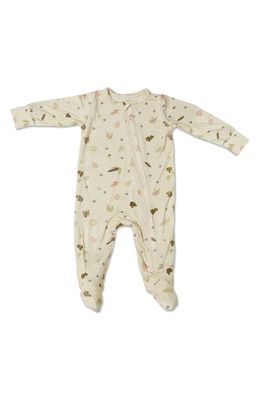Baby Grey by Everly Grey Print Footie in Nature