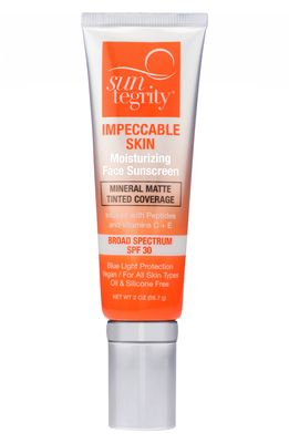 SUNTEGRITY Impeccable Skin Moisturizing Face Sunscreen in Tan