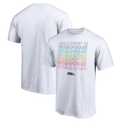 Men's Fanatics Branded White Seattle Seahawks City Pride T-Shirt
