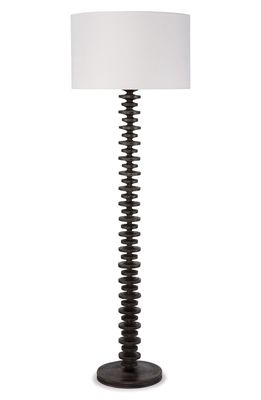 Regina Andrew Design Fishbone Floor Lamp in Black