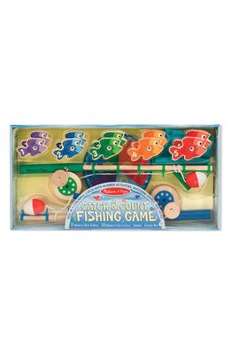 Melissa & Doug 'Catch & Count' Fishing Game in Blue Multi