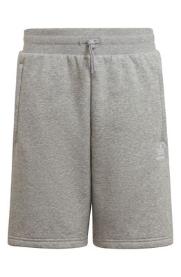 adidas Originals Kids' Sweat Shorts in Medium Grey Heather