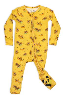 Bellabu Bear Kids' Papaya Convertible Footie Pajamas