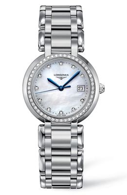 Longines PrimaLuna Diamond Bracelet Watch