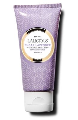 LALICIOUS Weightless Hand Cream in Sugar Lavender