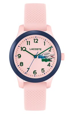 Lacoste Kids 12.12 Silicone Strap Watch
