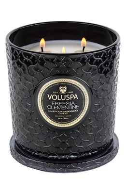 Voluspa Freesia Clementine Luxe Candle