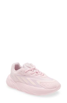 adidas Ozelia Sneaker in Clear Pink/Core Black