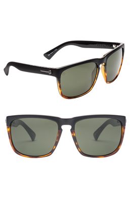 Electric Knoxville XL 61mm Sunglasses in Darkside Tort/Grey