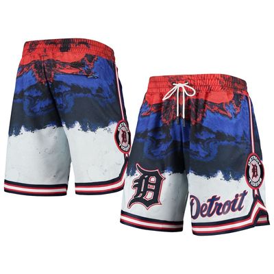 Men's Pro Standard Detroit Tigers Red White and Blue Shorts