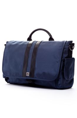 E.C. Knox Classic Diaper Bag in Navy Blue