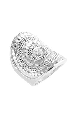 Anna Beck Classic Saddle Ring in Silver