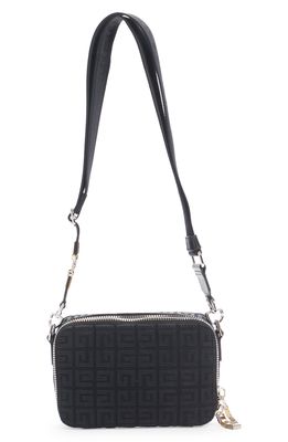 Givenchy Antigona U 4G Embroidered Canvas Camera Bag in Black