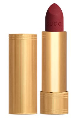 Gucci Rouge a Levres Mat Matte Lipstick in 504 Myra Crimson