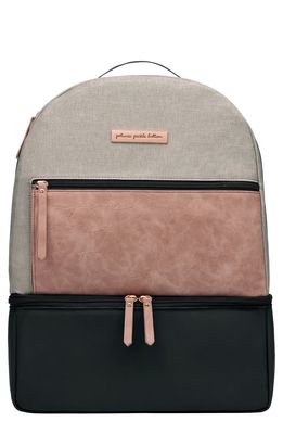 Petunia Pickle Bottom Axis Insulated Backpack in Dusty Rose/sand