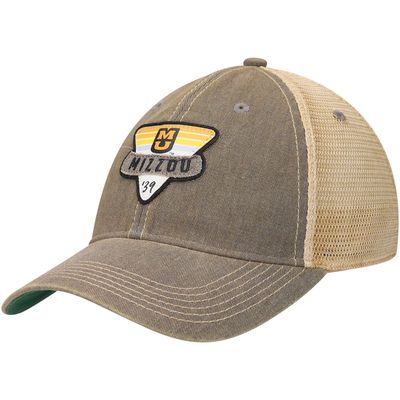 LEGACY ATHLETIC Men's Gray Missouri Tigers Legacy Point Old Favorite Trucker Snapback Hat