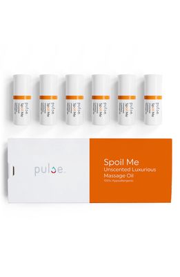 PULSE 6-Pack Spoil Me Unscented Luxurious Massage Oil