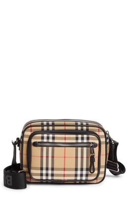 Burberry Paddy Check Crossbody Bag in Archive Beige