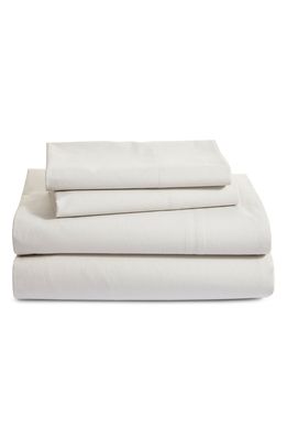 Nordstrom at Home Percale Sheet Set in Grey Lunar