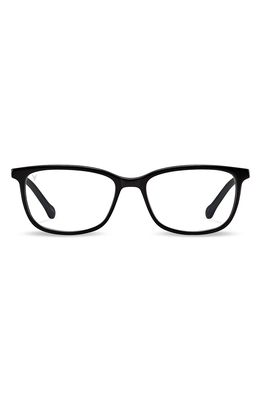 Vincero Camden 53mm Optical Glasses in Black/Clear