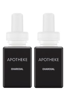 PURA x APOTHEKE 2-Pack Diffuser Fragrance Refills in Charcoal