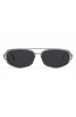 56mm Neodior Sunglasses in Grey/Other /Smoke