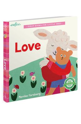eeBoo 'First Books for Little Ones Love' Board Book in Red