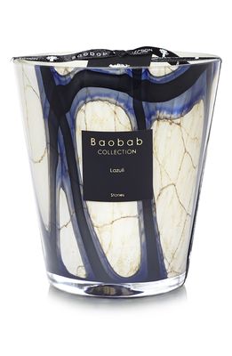 Baobab Collection Stones Lazuli Candle in Lazuli- Medium