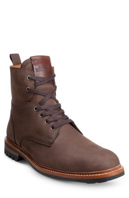 Allen Edmonds Chapman Plain Toe Boot in Braun Nubuck