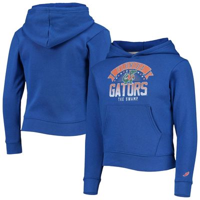 Youth League Collegiate Wear Royal Florida Gators Essential Pullover Hoodie