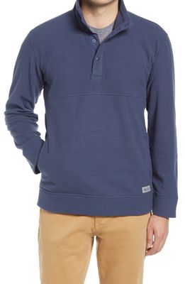 Outdoor Research Men's Trail Mix Snap Pullover in Naval Blue