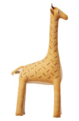 GOODEE x Carapau Ziffa the Nubian Giraffe Wool Plush Toy in Brown