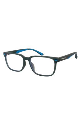 Fifth & Ninth Kids' Providence 49mm Blue Light Filtering Glasses in Green/Blue