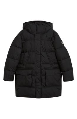 Reiss Kids' Skye Jr. Puffer Coat in Black