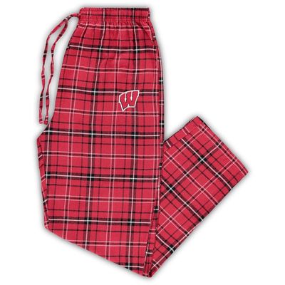 Men's Concepts Sport Red Wisconsin Badgers Big & Tall Ultimate Pants