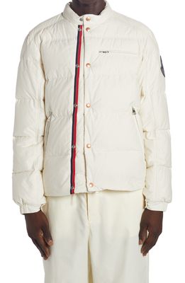 2 Moncler 1952 Beardmor Quilted Down Puffer Jacket in 070-White