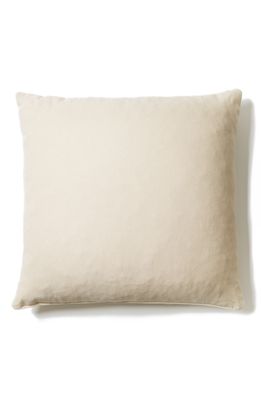 Coyuchi Organic Cotton Latex Throw Pillow in Undyed