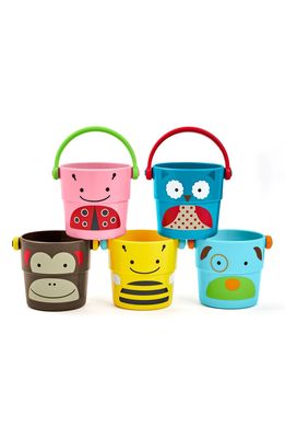 Skip Hop 'Zoo' Stack & Pour Buckets in Multi